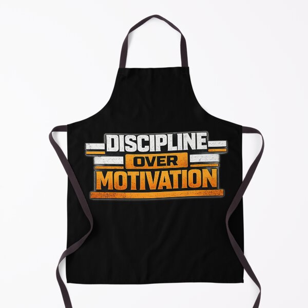 Item preview, Discipline Over Motivation Work Ethic Mindset Design designed and sold by Wolf Garage.