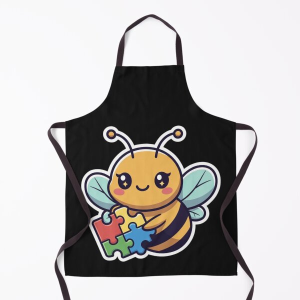 Item preview, Autism Puzzle Piece Bee Acceptance Neurodiversity designed and sold by GrumpySableye.