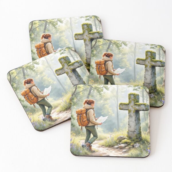 Item preview, At the crossroads (Way of St. James) designed and sold by jefboutique6150.
