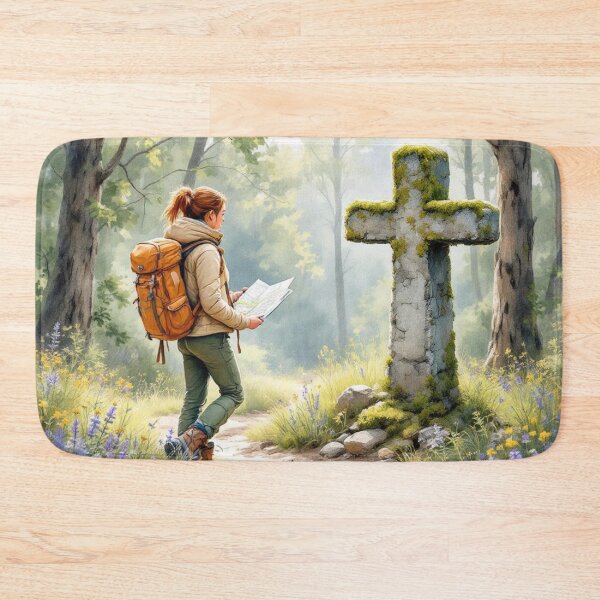 Item preview, At the crossroads (Way of St. James) designed and sold by jefboutique6150.