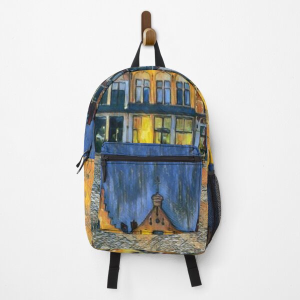 Item preview, Bruges market square in the evening designed and sold by sid1802.