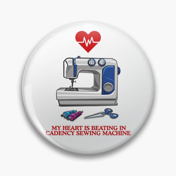 Item preview, MY HEART IS BEATING IN CADENCY SEWIG MACHINE  designed and sold by AleksandraJac05.