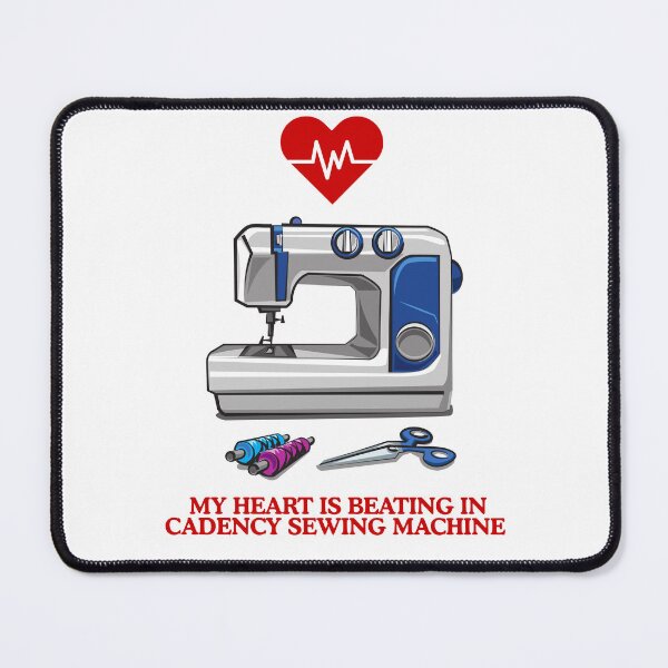 Item preview, MY HEART IS BEATING IN CADENCY SEWIG MACHINE  designed and sold by AleksandraJac05.
