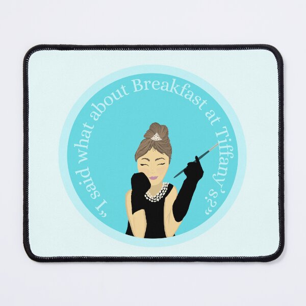 Item preview, What about Breakfast at Tiffany's? designed and sold by littlestickershoppe.