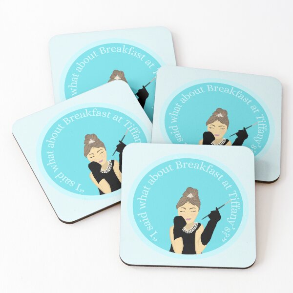 Item preview, What about Breakfast at Tiffany's? designed and sold by littlestickershoppe.