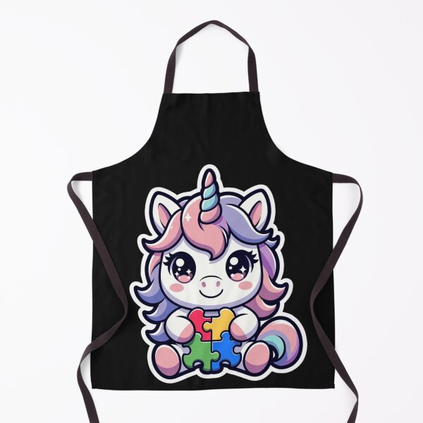 Item preview, Unicorn Autism Awareness Puzzle Pieces Support designed and sold by GrumpySableye.