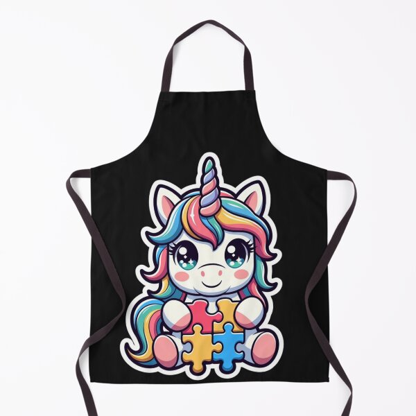 Item preview, Autism Awareness Unicorn Puzzle Piece designed and sold by GrumpySableye.