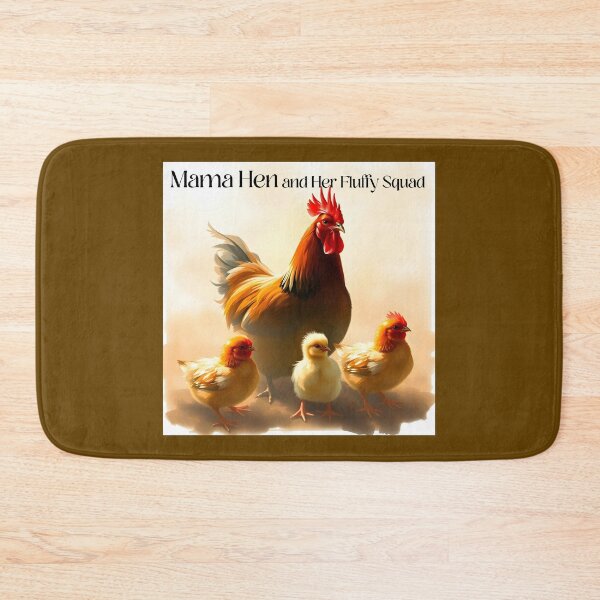 Item preview, Mama Hen and Her Fluffy Squad Chickens designed and sold by Sachie's Studio.
