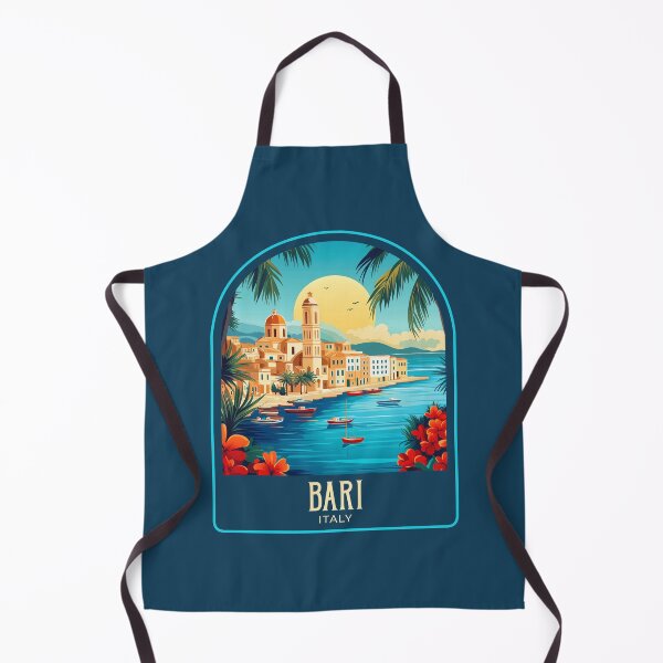 Item preview, Bari Vintage Travel Illustration designed and sold by HomeLivingCo.