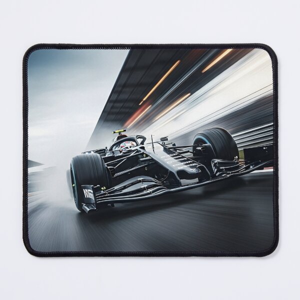 Item preview, High Speed Open Wheel Racing Car Poster – Dynamic Track Art designed and sold by Motorline44.