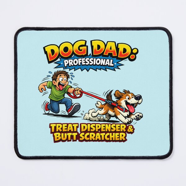 Item preview, Dog Dad Professional Treat Dispenser Funny designed and sold by xmoudx.