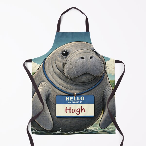 Item preview, hugh manatee designed and sold by fluffymackeral.