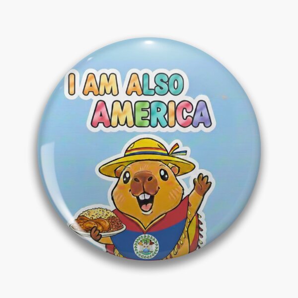 Item preview, Kawaii Belizean Capybara – I'm America Too designed and sold by FRADEX STORE.