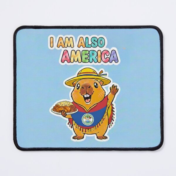 Item preview, Kawaii Belizean Capybara – I'm America Too designed and sold by FRADEX STORE.