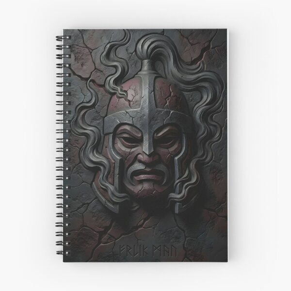 Item preview, Erlik Khan: Ruler of the Underworld | Dark Mythology Relief Art | Volcanic Stone designed and sold by ErlickStudioArt.