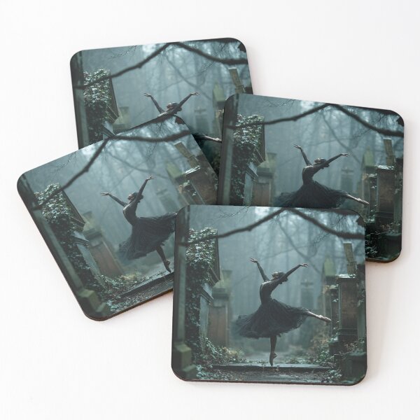 Item preview,  Gothic Ballerina  - Misty Graveyard Dance designed and sold by WhimsyWink.