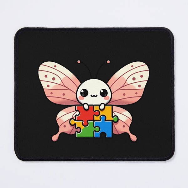 Item preview, Autism Awareness Butterfly Puzzle Acceptance designed and sold by GrumpySableye.