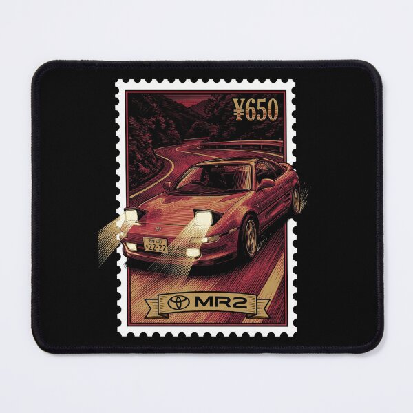 Item preview, Red Mid-Engine Sports Car Mountain Pass Stamp designed and sold by G350.
