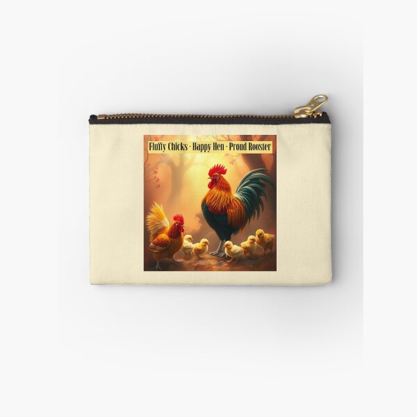 Item preview, Fluffy Chicks, Happy Hen, Proud Rooster Chickens designed and sold by Sachie's Studio.