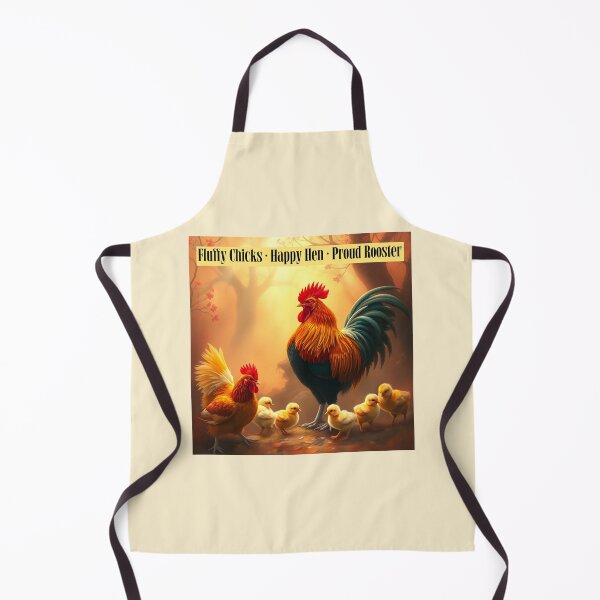 Item preview, Fluffy Chicks, Happy Hen, Proud Rooster Chickens designed and sold by Sachie's Studio.