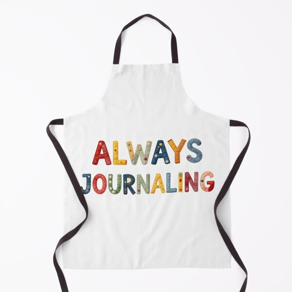 Item preview, ALWAYS JOURNALING - IN COLORFUL FAUX LETTERING designed and sold by AlexOBrienArt.