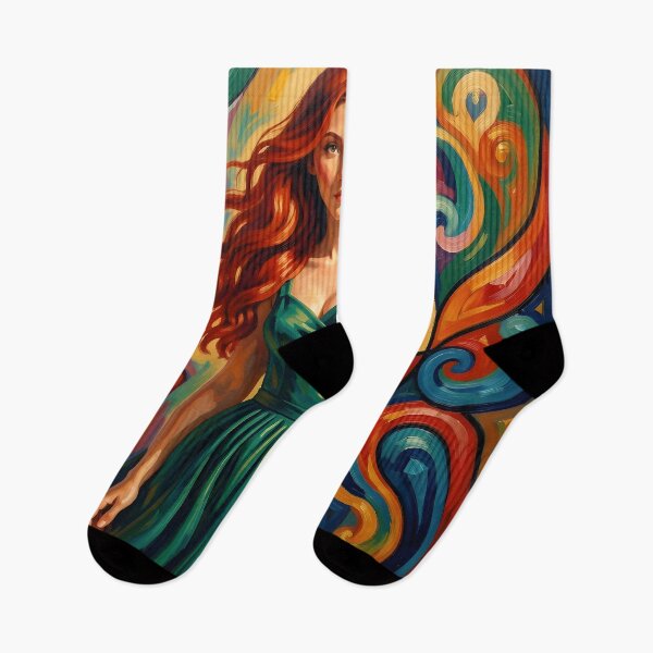 Item preview, Emerald Serenity in a Storm of Color designed and sold by KonTagDesign.