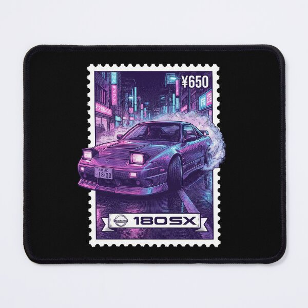 Item preview, Neon Purple Night Drift Pop-Up Headlights Stamp designed and sold by G350.