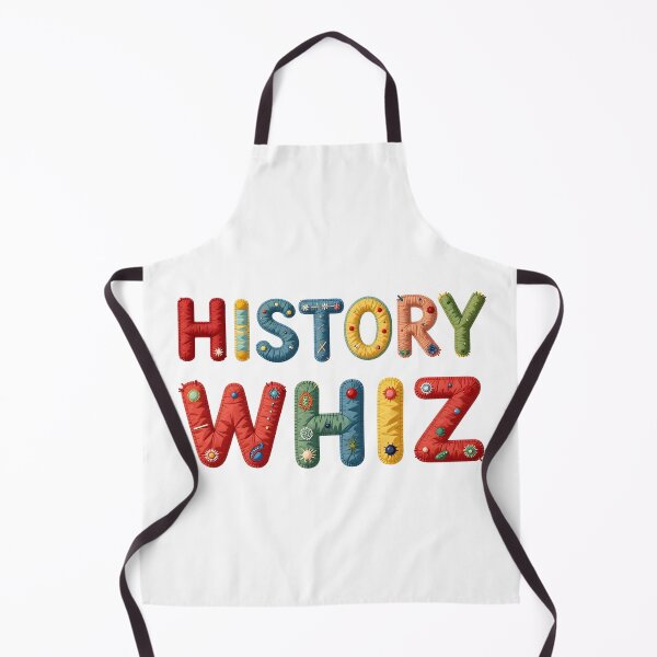 Item preview, HISTORY WHIZ - IN COLORFUL FAUX LETTERING designed and sold by AlexOBrienArt.