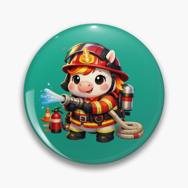 Item preview, Unicorn at the fire station designed and sold by Nasihasi.