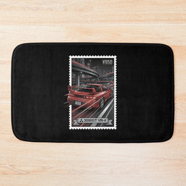 Item preview, Red High-Tech Supercar Highway Stamp Art designed and sold by G350.