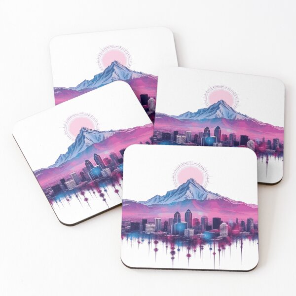 Item preview, Denver Grainy Mountain City Logo designed and sold by sloophloop77.
