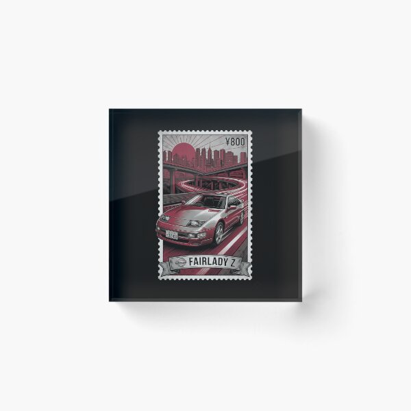 Item preview, Classic Red Aero Coupe Japanese City Stamp designed and sold by G350.