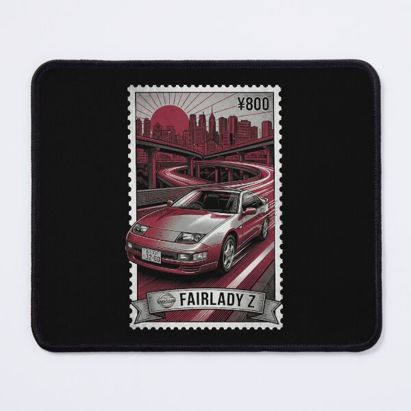 Item preview, Classic Red Aero Coupe Japanese City Stamp designed and sold by G350.
