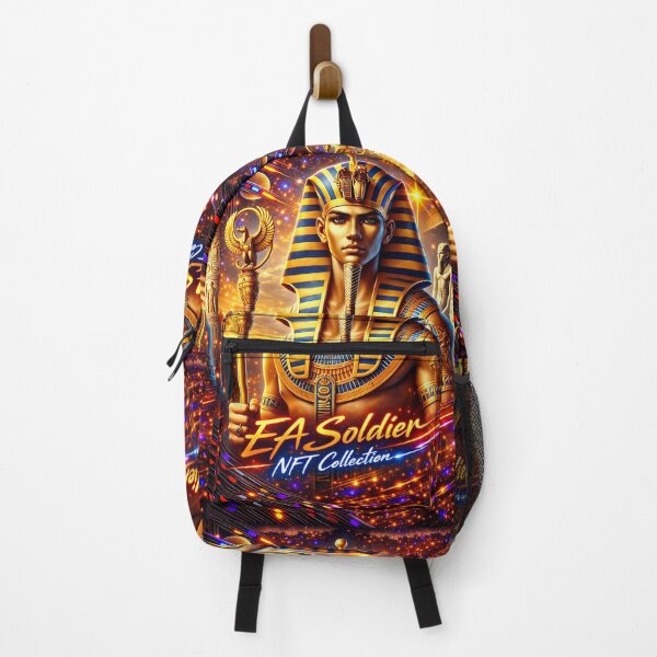 Item preview, Ramses II – Futuristic Pharaoh Art designed and sold by EASNFTCOL.