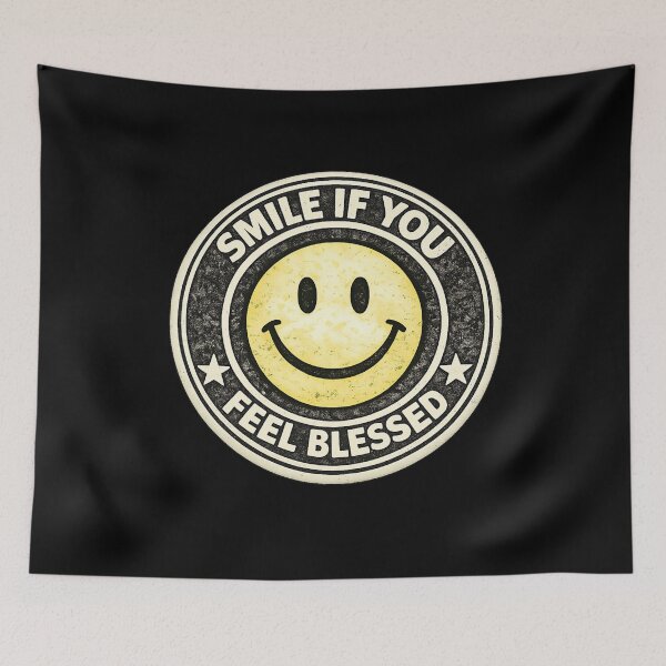 Item preview, smile if you feel blessed designed and sold by DIRTYDUNNZ.