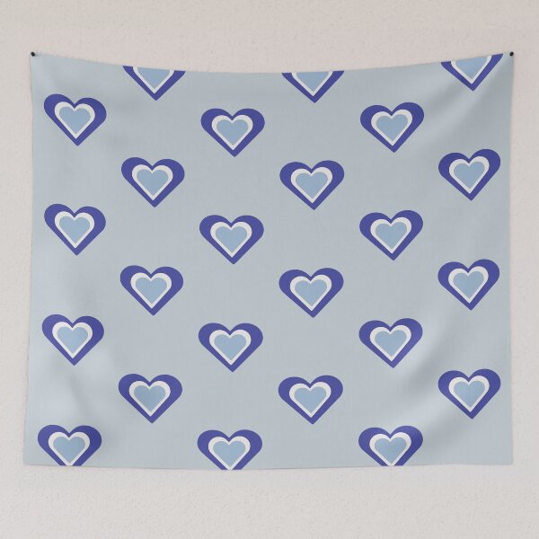 Item preview, Blue heart designed and sold by Mountain-Point.