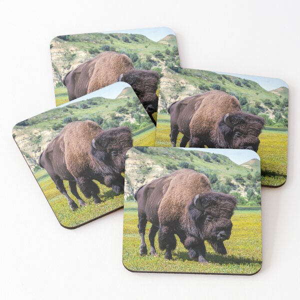 Item preview, Majestic Bison in Open Landscape designed and sold by Debra Martz.