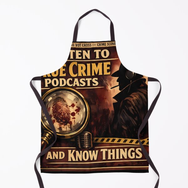 Item preview, True Crime Podcasts Know Things Design designed and sold by xmoudx.