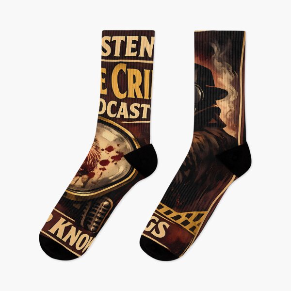 Item preview, True Crime Podcasts Know Things Design designed and sold by xmoudx.