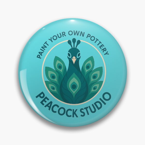 Item preview, Peacock Studio Logo, Norfolk, UK designed and sold by WebBoutique.