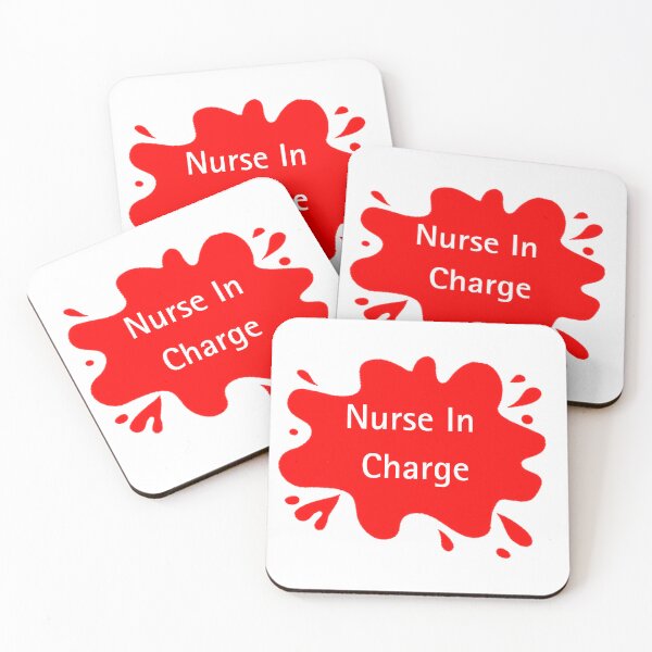 Item preview, Nurse In Charge Funny Nurse Quote designed and sold by Red BloB.