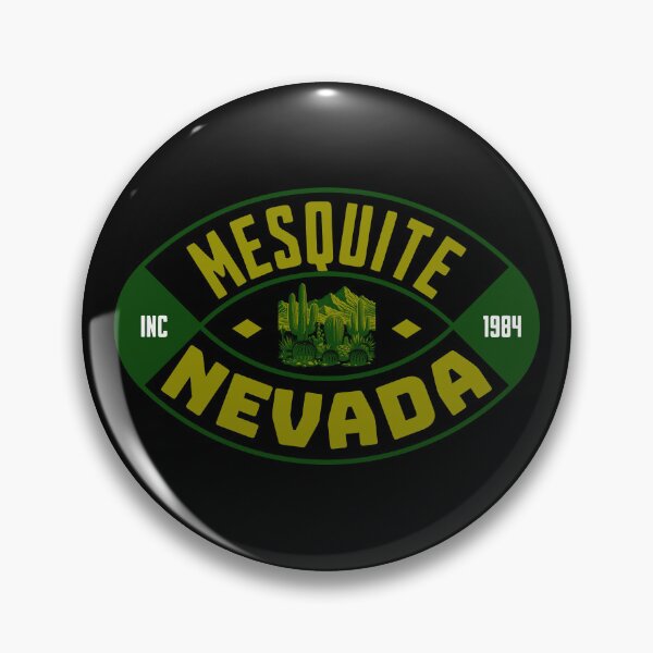 Item preview, Mesquite Nevada Retro City Badge Emblem designed and sold by American Travels.