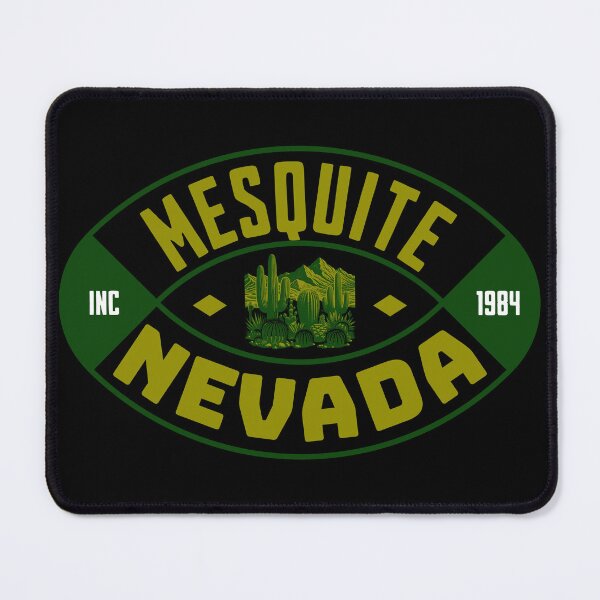 Item preview, Mesquite Nevada Retro City Badge Emblem designed and sold by American Travels.