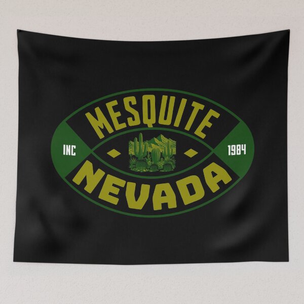 Item preview, Mesquite Nevada Retro City Badge Emblem designed and sold by American Travels.
