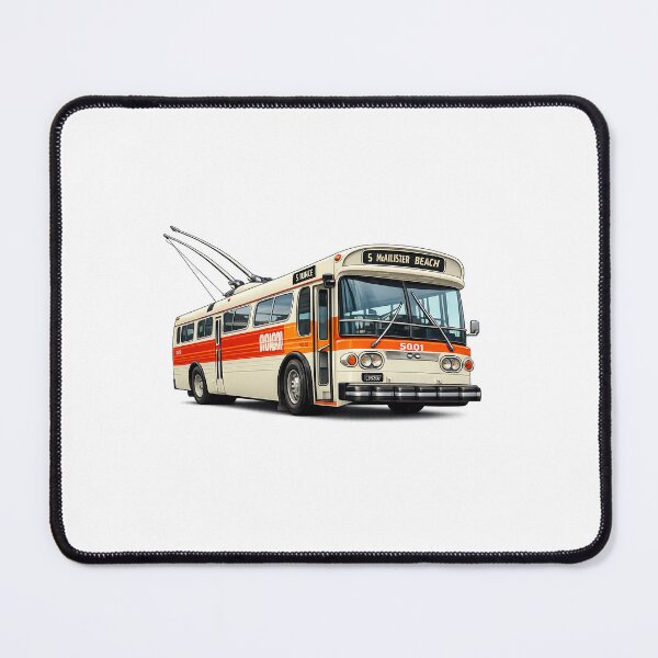 Item preview, SF Muni Flyer trolley prototype bus 5001. designed and sold by StopRequest.