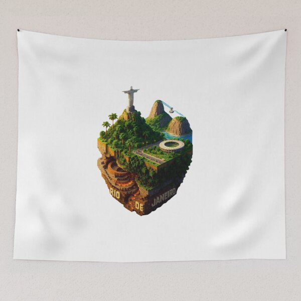 Item preview, Rio de Janeiro in voxel world designed and sold by Lellenatavarez.