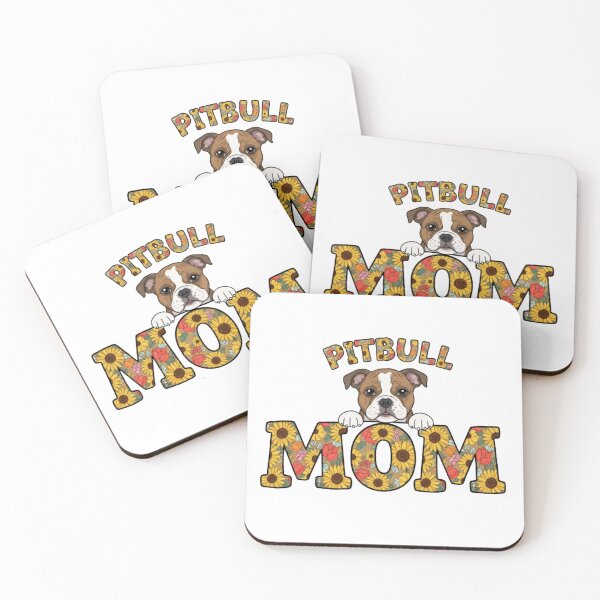 Item preview, Pitbull Mom designed and sold by My Pitbull Place.