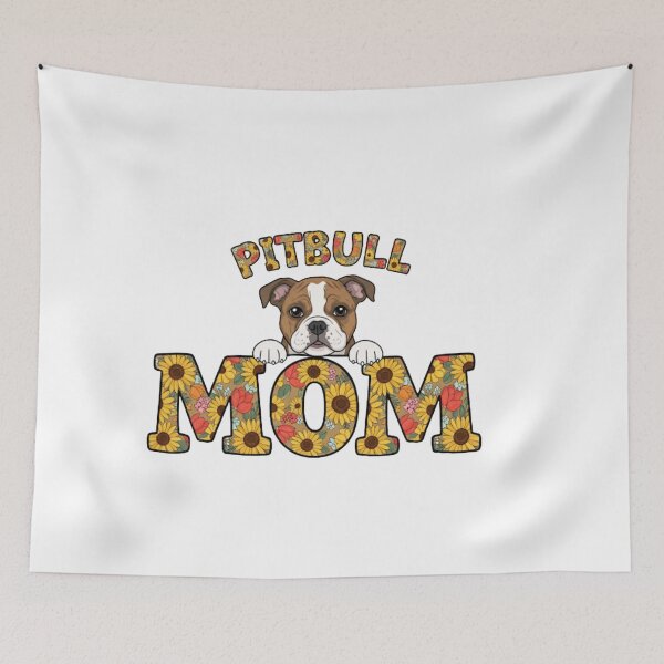 Item preview, Pitbull Mom designed and sold by My Pitbull Place.