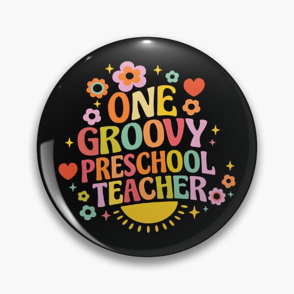Item preview, One groovy preschool teacher designed and sold by HandicraftArt.