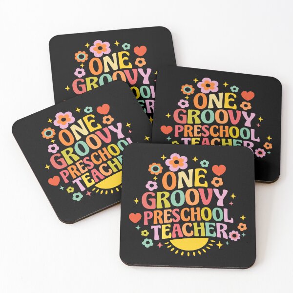 Item preview, One groovy preschool teacher designed and sold by HandicraftArt.